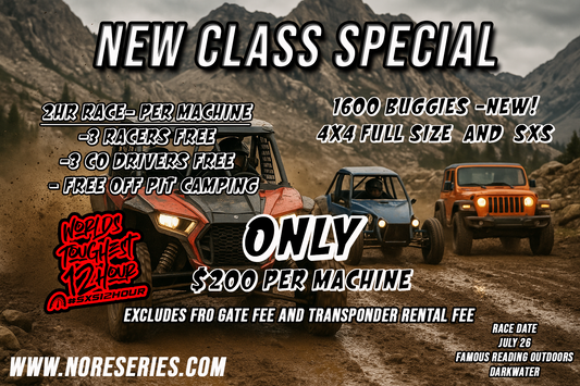 4X4 2 HOUR RACE